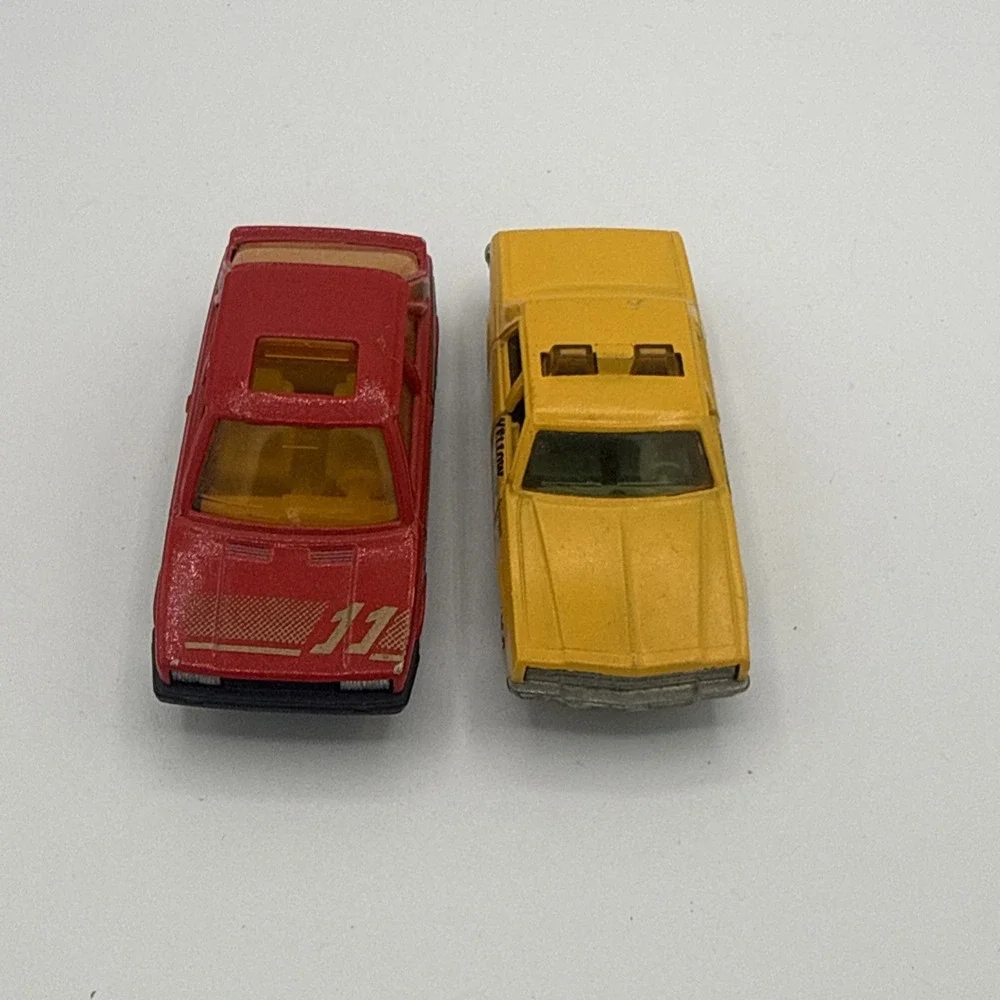 Vintage Lot 2 Majorette #240 Chevrolet Impalas And  Renault #275 Made In France